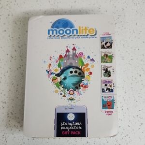 Moonlite Storybook Projector Gift Pack - Blue